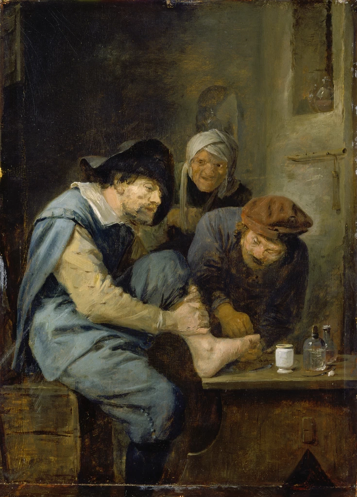 Intervento chirugico al piede - Städel Museum , Francoforte